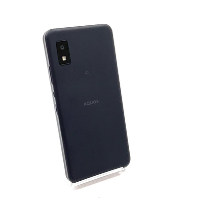 【全額返金保証】【最速発送】SHARP AQUOS wish 64GB チャコール Softbank A103SH 白ロム 美品 動作確認済