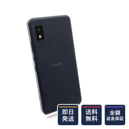 【全額返金保証】【最速発送】SHARP AQUOS wish 64GB チャコール Softbank A103SH 白ロム 美品 動作確認済