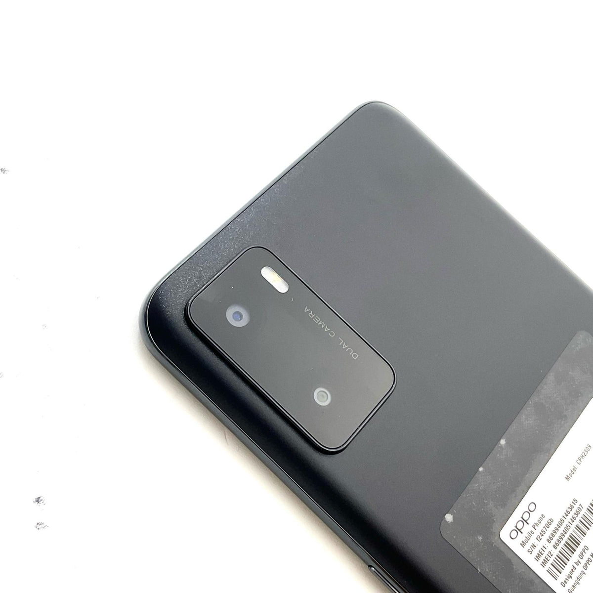 【全額返金保証】【最速発送】OPPO A 55ｓ　5G 64GB ブラック SIMフリー CPH2309 白ロム 美品 動作確認済