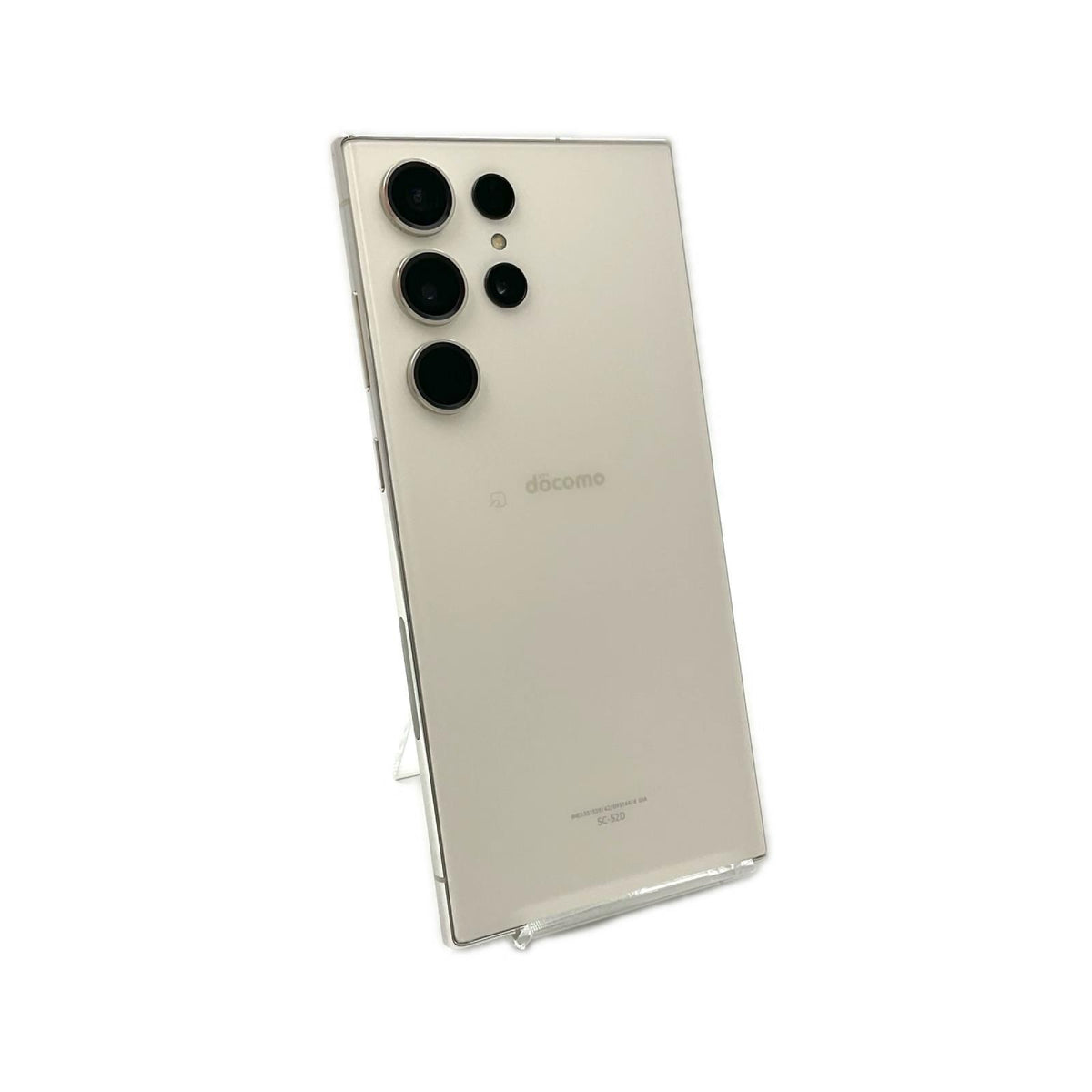 【全額返金保証】【最速発送】SAMSUNG Galaxy S23　Ultra 256GB ホワイト docomo SC-52D 白ロム 動作確認済