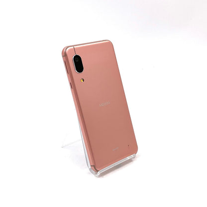 【全額返金保証】【最速発送】SHARP AQUOS sense3 basic 32GB ライトカッパー au SHV48 白ロム 動作確認済