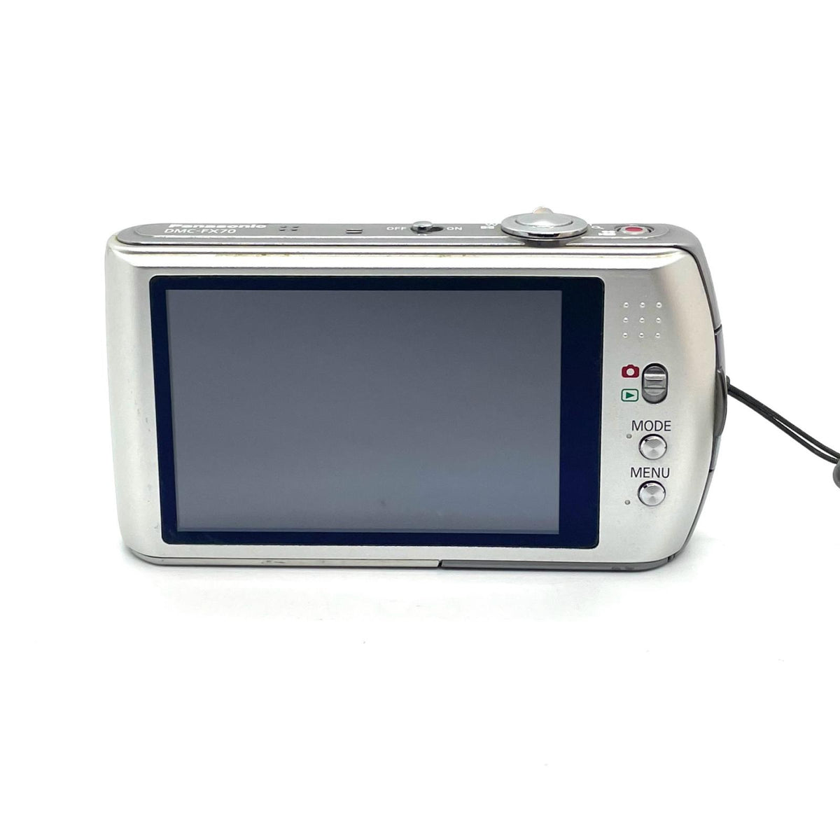 【全額返金保証】【最速発送】Panasonic コンパクトデジタルカメラ LUMIX DMC-FX70 プレシャスシルバー 動作確認済
