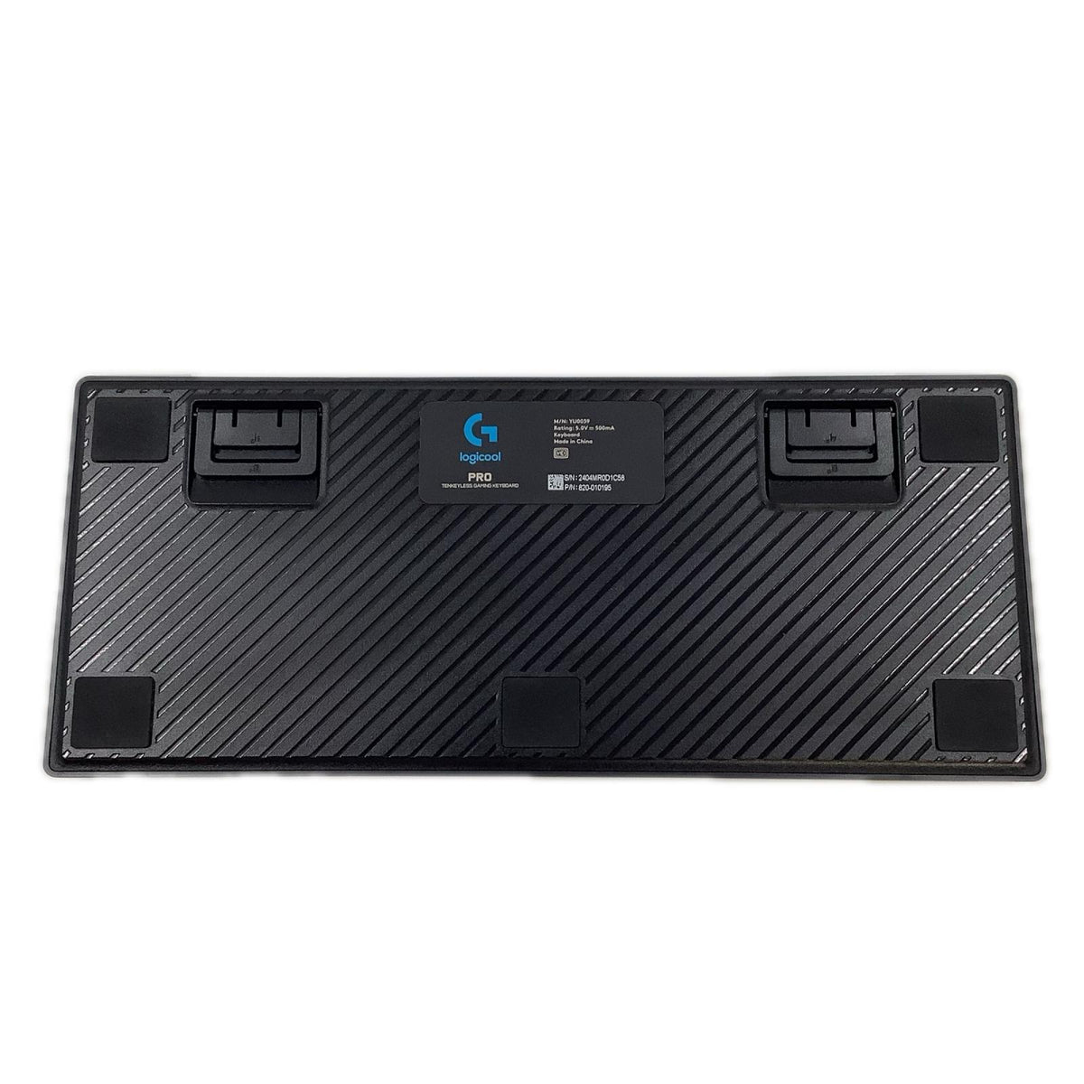 【全額返金保証】【最速発送】Logicool PRO 有線ゲーミングキーボード YU0039 動作確認済