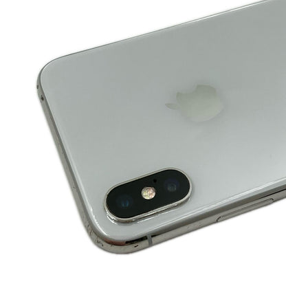 【最速発送】Apple iPhone iPhone X 256GB シルバー Softbank 白ロム【難有】 70%