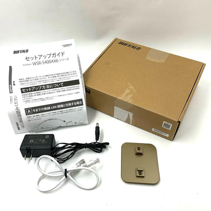 【全額返金保証】【最速発送】BUFFALO WSR-5400AX6 動作確認済