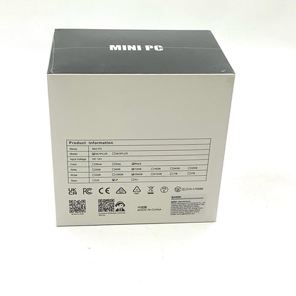 【全額返金保証】【最速発送】NiPoGi Mini PC AK1PLUS Intel Pentium Silver N5030 12GB SSD 256GB 新品未開封 即納OK