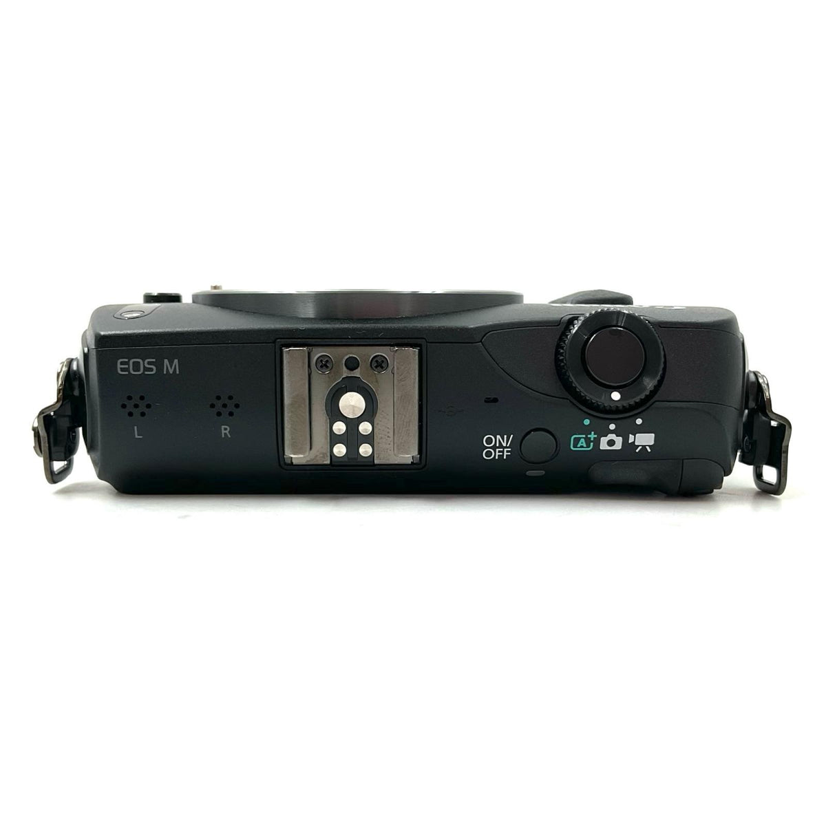 【全額返金保証】【最速発送】Canon デジタル一眼 EOS M ボディ ブラック 美品 動作確認済