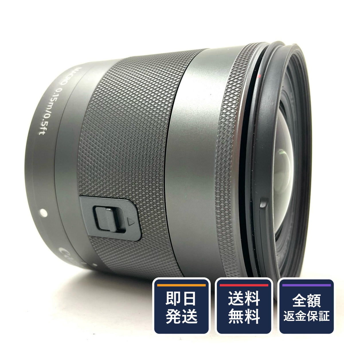 【全額返金保証】【最速発送】Canon EF-M11-22mm F4-5.6 IS STM 美品 動作確認済