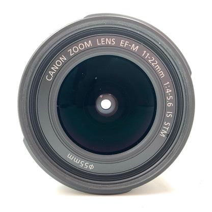 【全額返金保証】【最速発送】Canon EF-M11-22mm F4-5.6 IS STM 美品 動作確認済