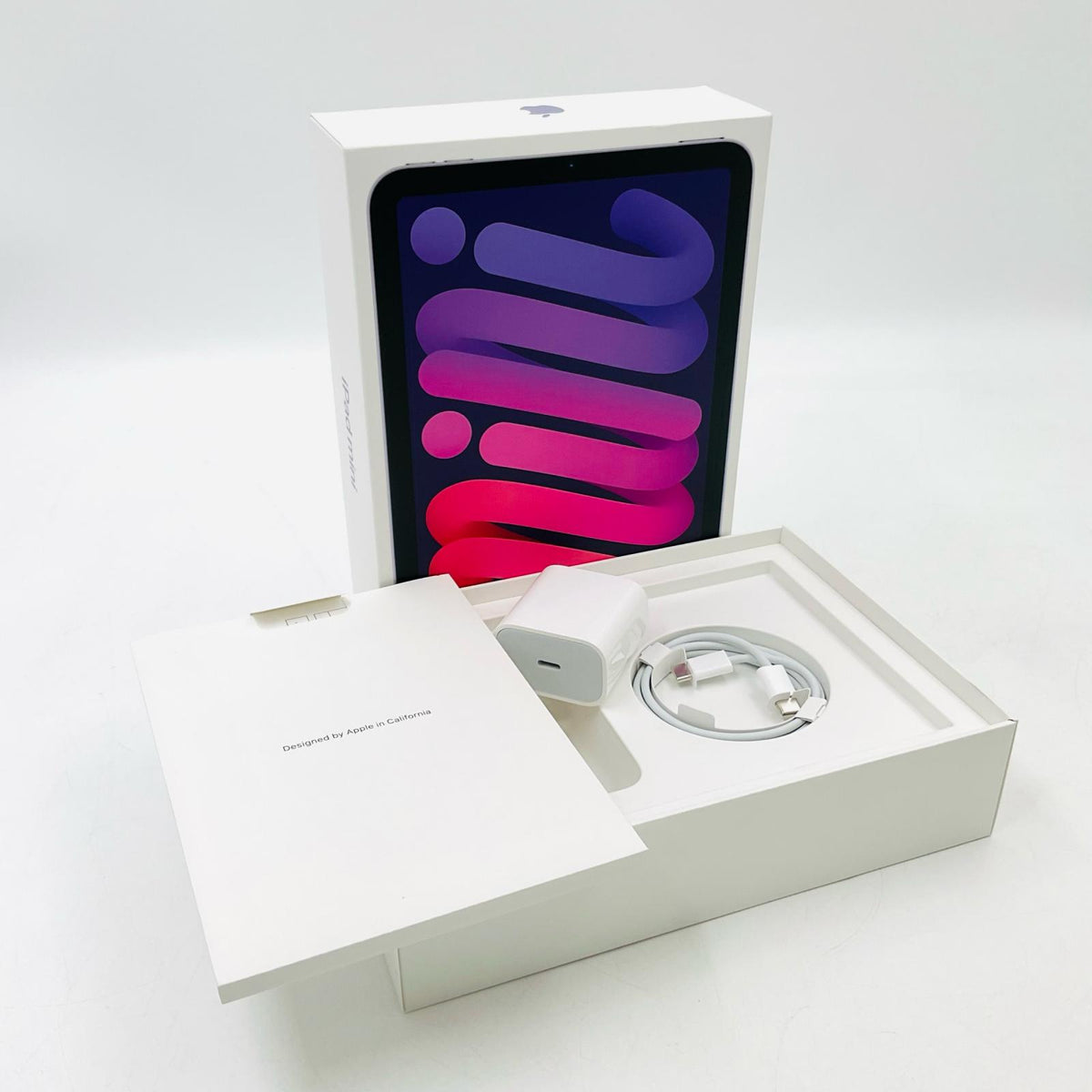 【全額返金保証】【最速発送】Apple iPad mini 8.3インチ 第6世代 64GB パープル Wi-Fi 美品 動作確認済