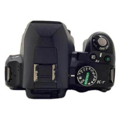 【全額返金保証】【最速発送】PENTAX デジタル一眼 K-r ボディ ブラック 動作確認済