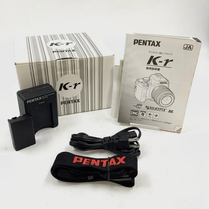 【全額返金保証】【最速発送】PENTAX デジタル一眼 K-r ボディ ブラック 動作確認済