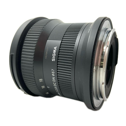 【全額返金保証】【最速発送】SIGMA 10-18mm F2.8 DC DN [キヤノンRF用] 超美品 動作確認済