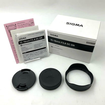 【全額返金保証】【最速発送】SIGMA 10-18mm F2.8 DC DN [キヤノンRF用] 超美品 動作確認済