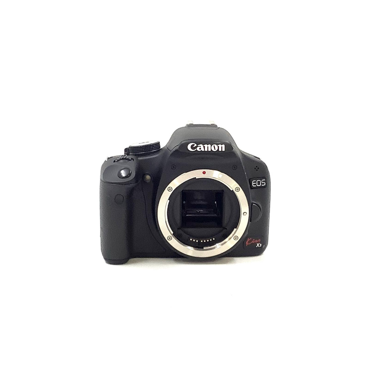 【全額返金保証】【最速発送】Canon デジタル一眼 EOS Kiss X3 ボディ ブラック 動作確認済