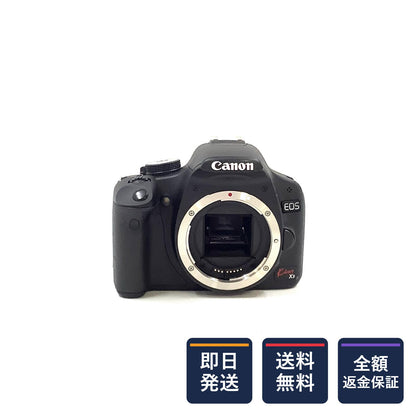 【全額返金保証】【最速発送】Canon デジタル一眼 EOS Kiss X3 ボディ ブラック 動作確認済