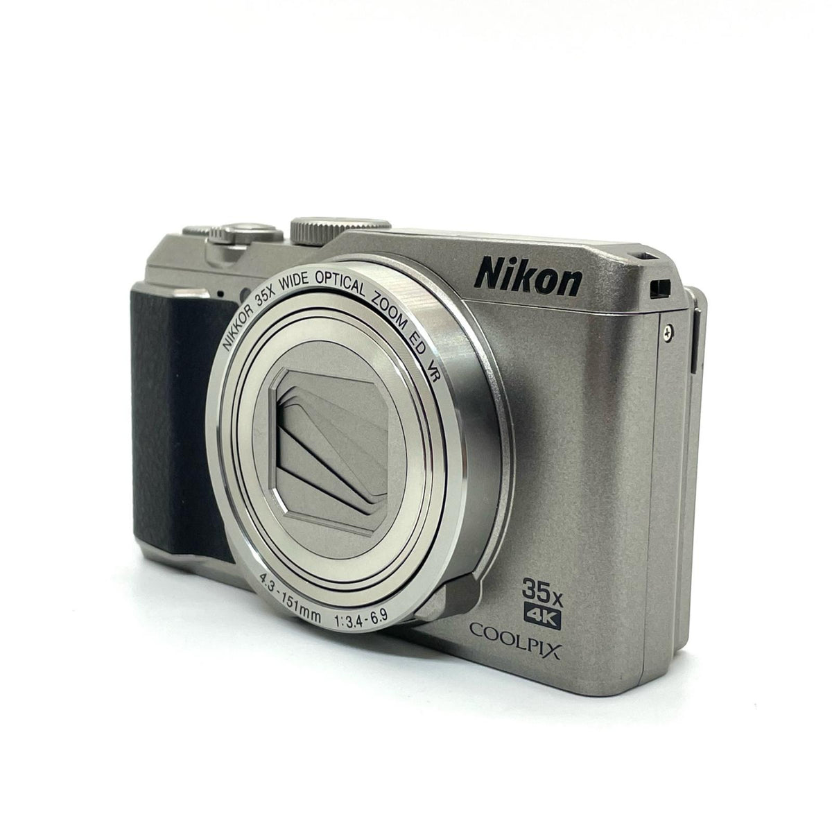 【全額返金保証】【最速発送】Nikon コンパクトデジタルカメラ COOLPIX A900 [シルバー] 美品 動作確認済
