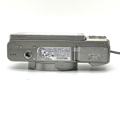 【全額返金保証】【最速発送】Nikon コンパクトデジタルカメラ COOLPIX A900 [シルバー] 美品 動作確認済