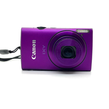 【全額返金保証】【最速発送】Canon コンパクトデジタルカメラ IXY 600F パープル 美品 動作確認済