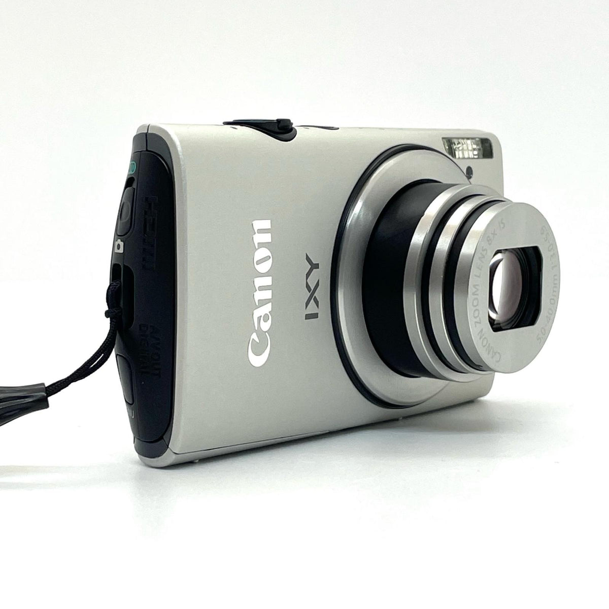 【全額返金保証】【最速発送】Canon コンパクトデジタルカメラ IXY 600F シルバー 美品 動作確認済