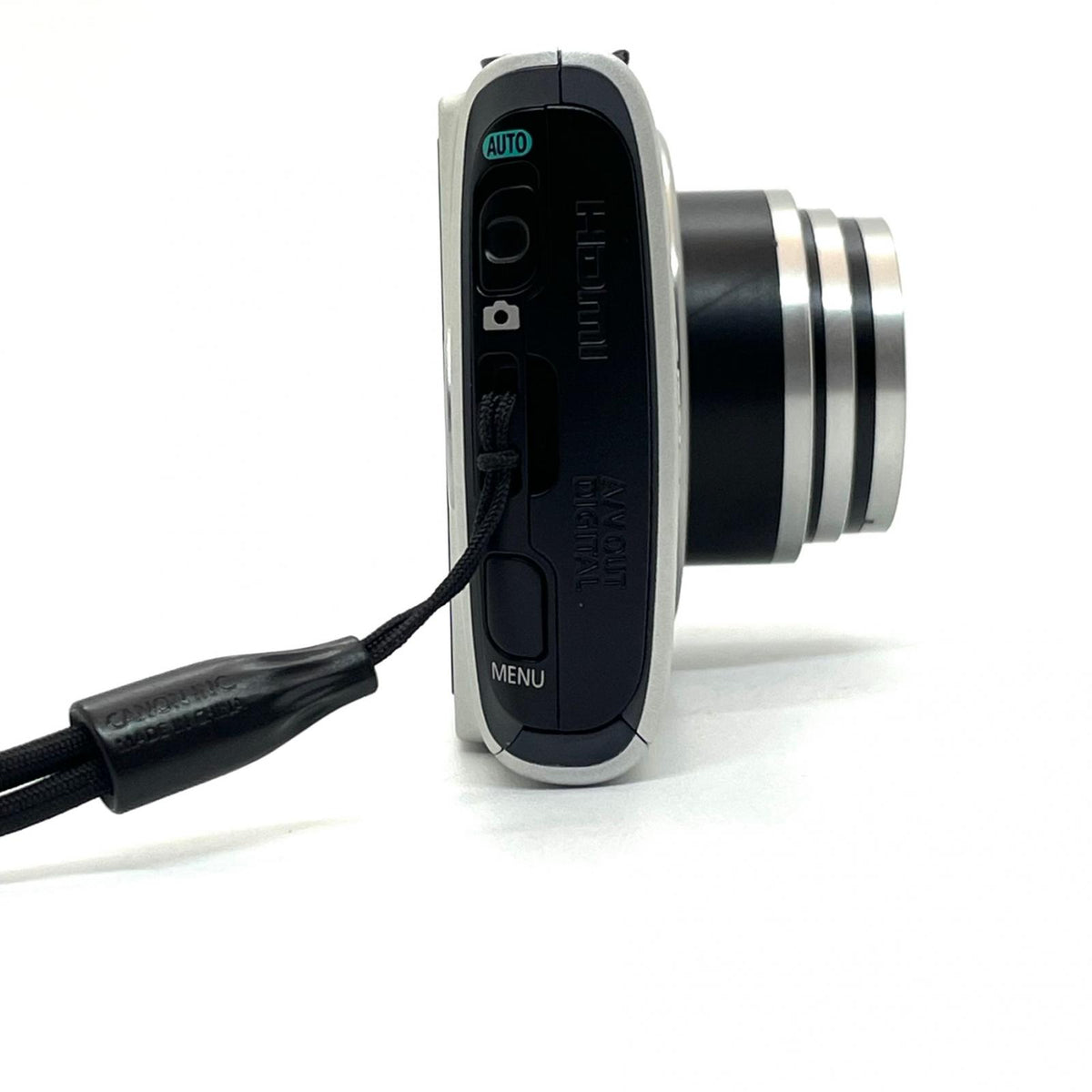 【全額返金保証】【最速発送】Canon コンパクトデジタルカメラ IXY 600F シルバー 美品 動作確認済