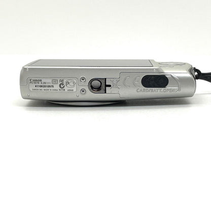 【全額返金保証】【最速発送】Canon コンパクトデジタルカメラ IXY 600F シルバー 美品 動作確認済