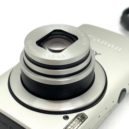 【全額返金保証】【最速発送】Canon コンパクトデジタルカメラ IXY 600F シルバー 美品 動作確認済