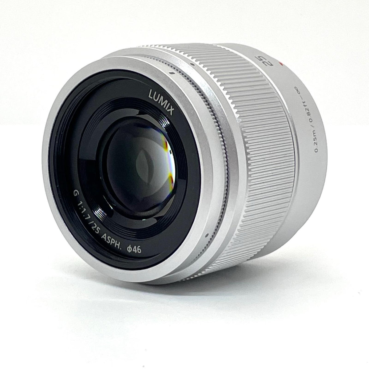 【全額返金保証】【最速発送】Panasonic LUMIX G 25mm/F1.7 ASPH. H-H025 美品 動作確認済