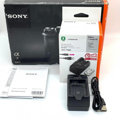 【全額返金保証】【最速発送】Sony デジタル一眼 α7 ILCE-7 ボディ 動作確認済