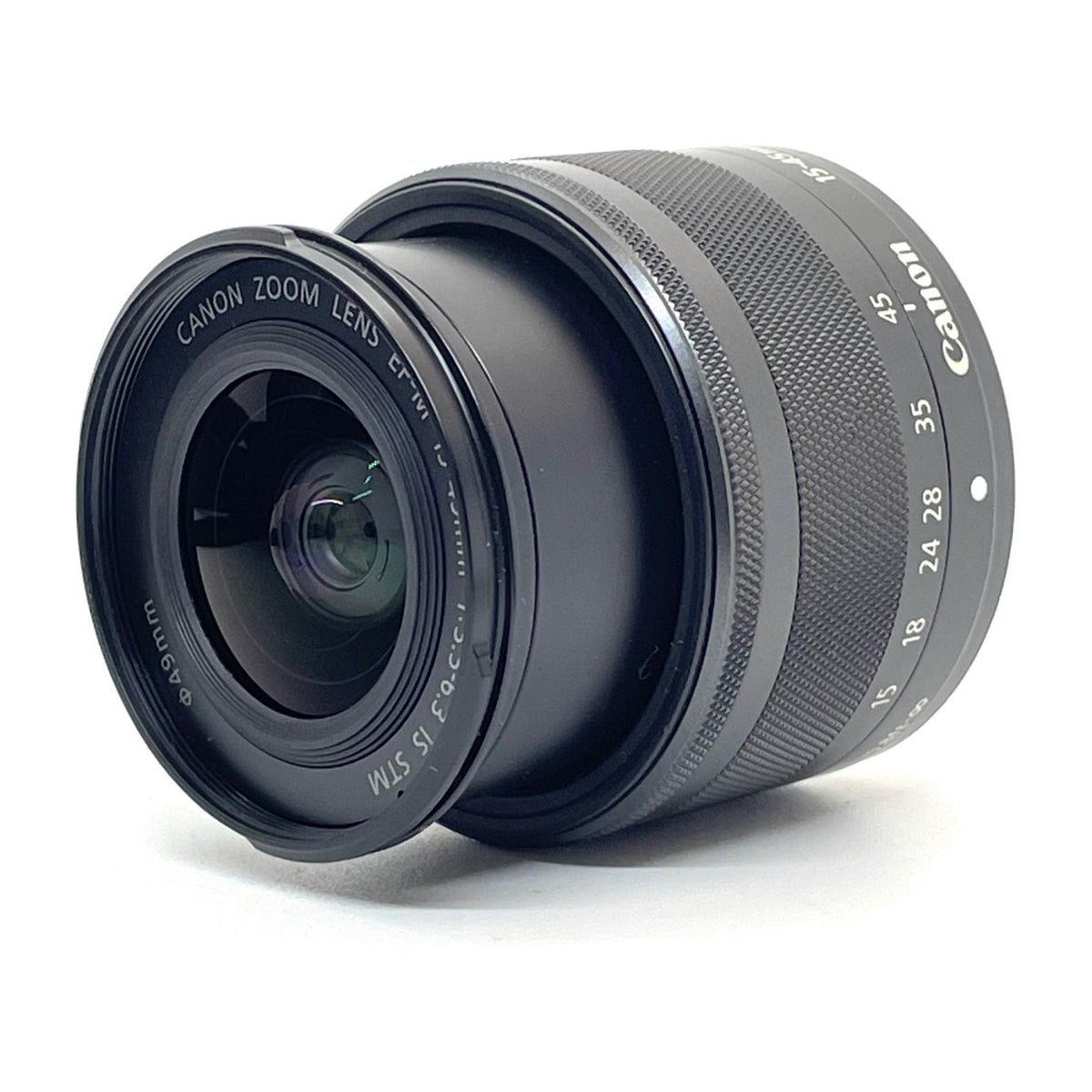 【全額返金保証】【最速発送】Canon デジタル一眼 EOS M6 EF-M15-45 IS STM レンズキット 美品 動作確認済