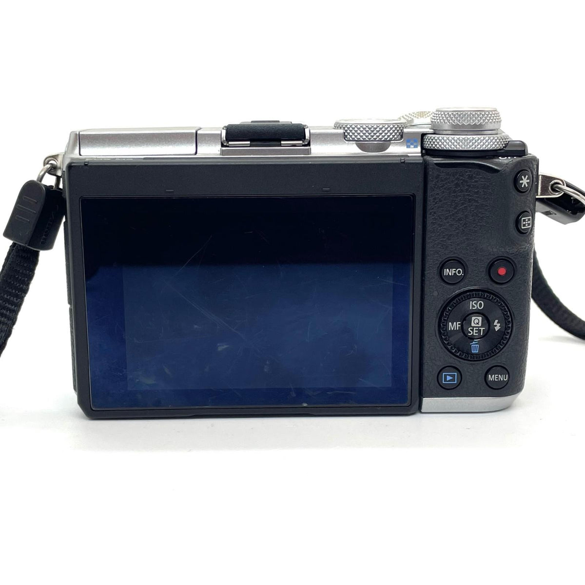 【全額返金保証】【最速発送】Canon デジタル一眼 EOS M6 EF-M15-45 IS STM レンズキット 美品 動作確認済