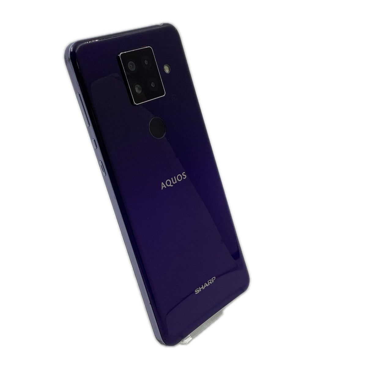 【最速発送】SHARP AQUOS sense4 plus 128GB パープル 楽天モバイル SH-M16 白ロム【難有】