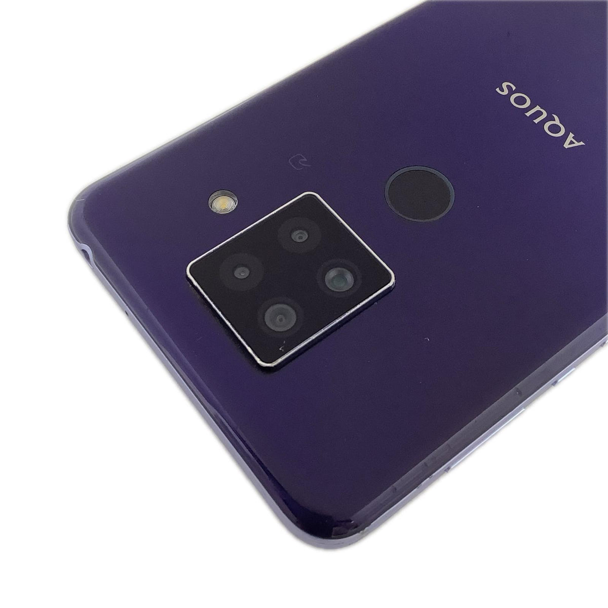 【最速発送】SHARP AQUOS sense4 plus 128GB パープル 楽天モバイル SH-M16 白ロム【難有】