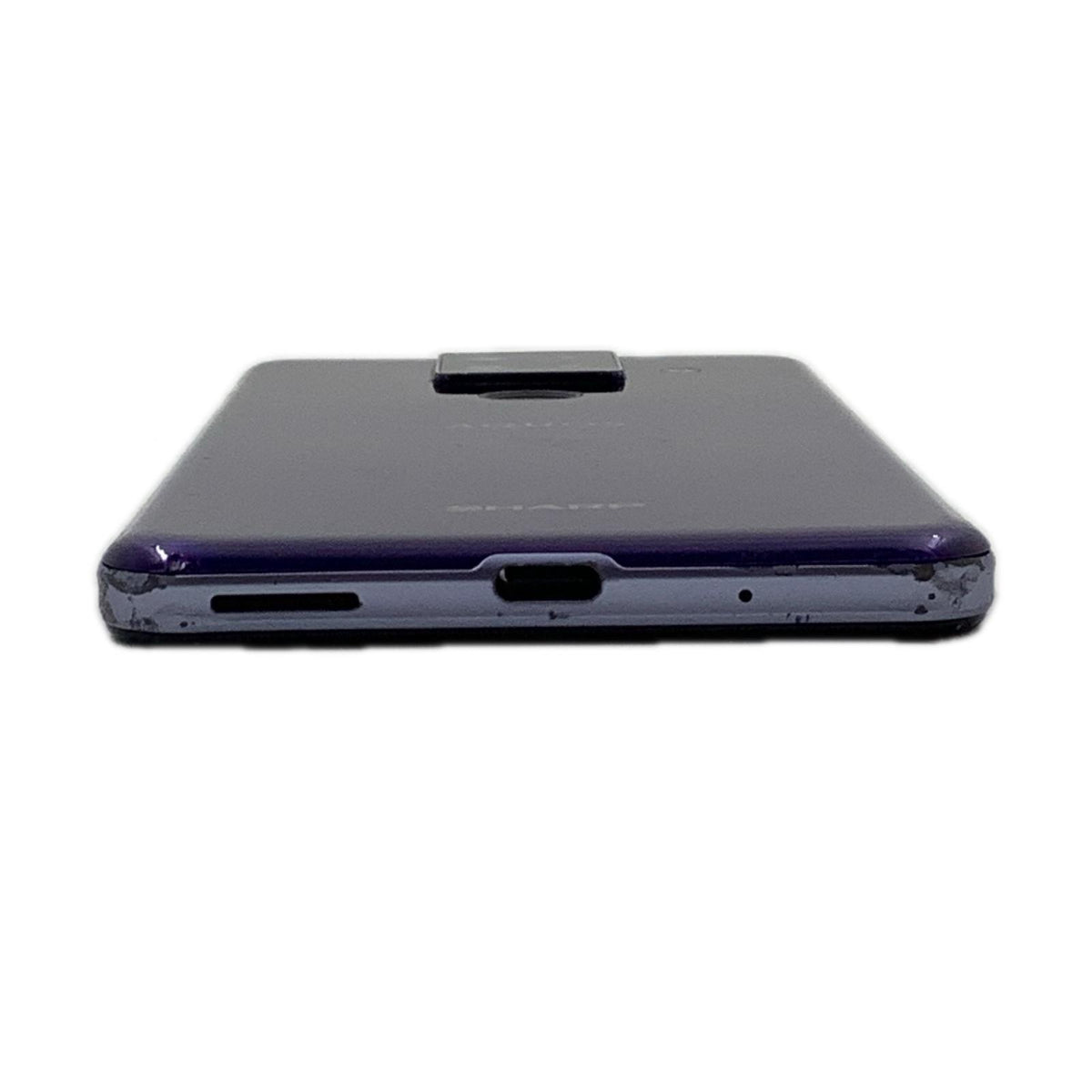 【最速発送】SHARP AQUOS sense4 plus 128GB パープル 楽天モバイル SH-M16 白ロム【難有】