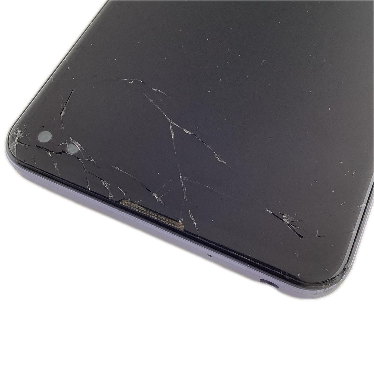 【最速発送】SHARP AQUOS sense4 plus 128GB パープル 楽天モバイル SH-M16 白ロム【難有】