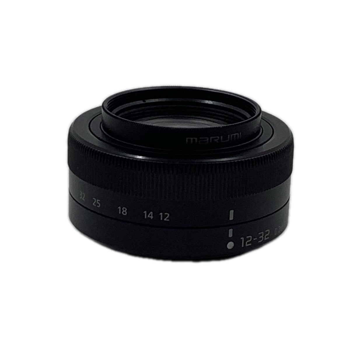 【全額返金保証】【最速発送】Panasonic LUMIX G VARIO 12-32mm/F3.5-5.6 ASPH./MEGA O.I.S. H-FS12032-K [ブラック] 美品 動作確認済