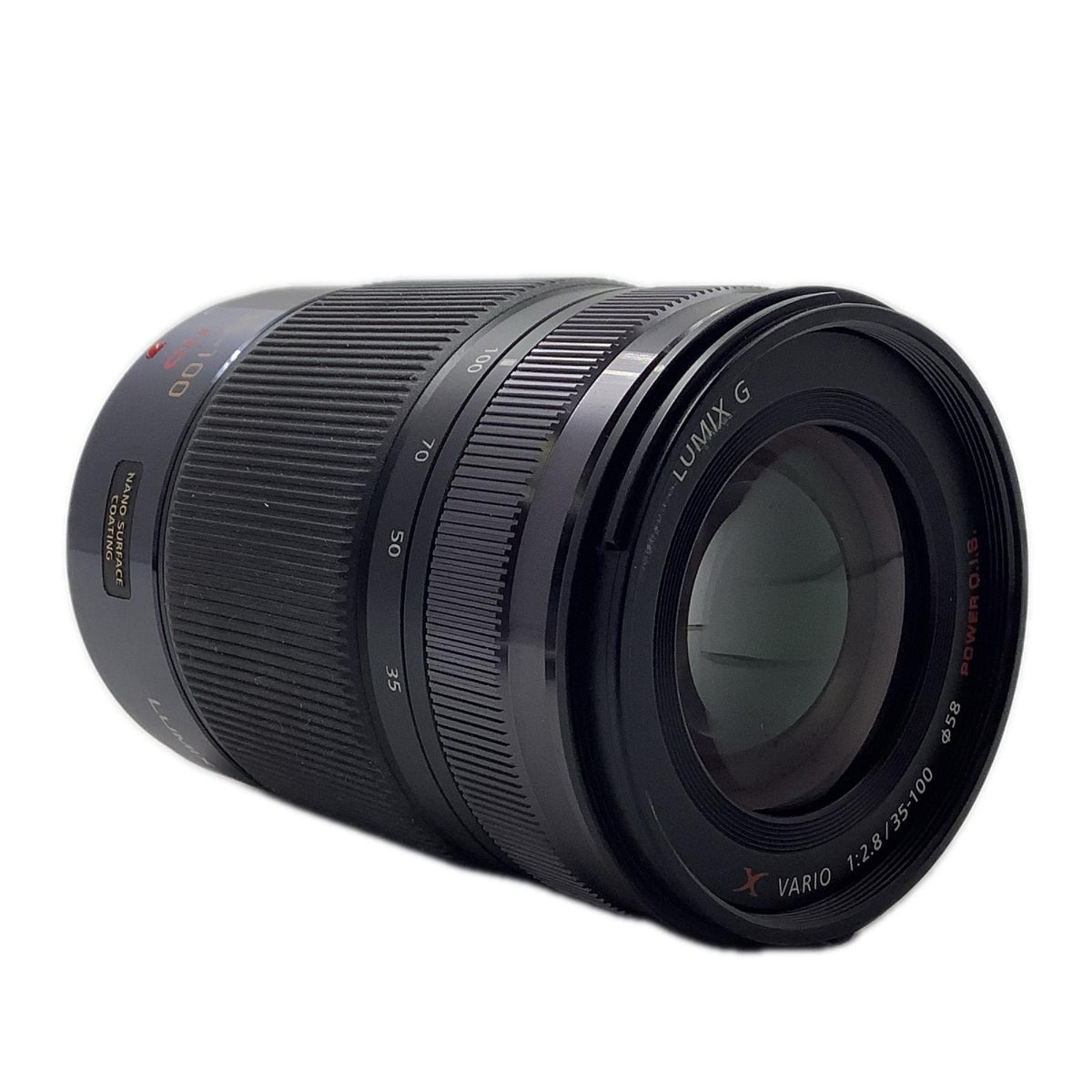 【全額返金保証】【最速発送】Panasonic LUMIX G X VARIO 35-100mm/F2.8/POWER O.I.S. H-HS35100 美品 動作確認済