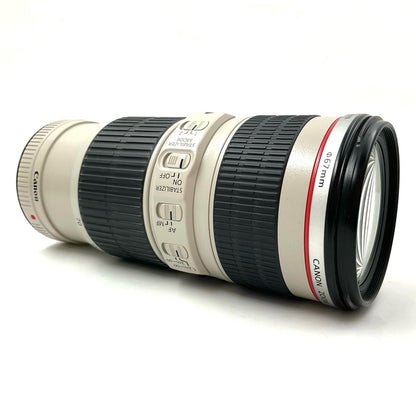 【全額返金保証】【最速発送】Canon EF70-200mm F4L IS USM 美品 動作確認済