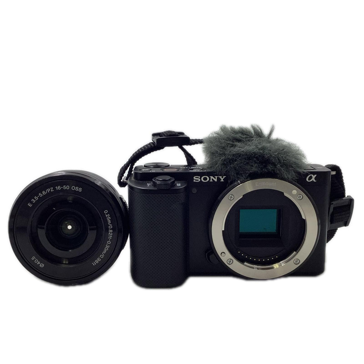 【全額返金保証】【最速発送】Sony デジタル一眼 VLOGCAM ZV-E10L パワーズームレンズキット ブラック 美品 動作確認済