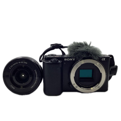 【全額返金保証】【最速発送】Sony デジタル一眼 VLOGCAM ZV-E10L パワーズームレンズキット ブラック 美品 動作確認済