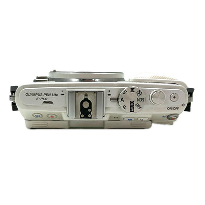 【最速発送】OLYMPUS デジタル一眼 OLYMPUS PEN Lite E-PL6 ボディ ホワイト【難有】