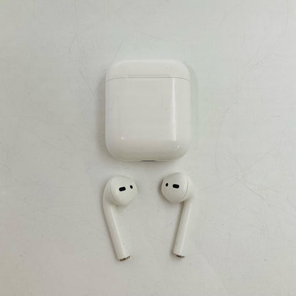 【全額返金保証】【最速発送】Apple AirPods　（第2世代） 美品 動作確認済
