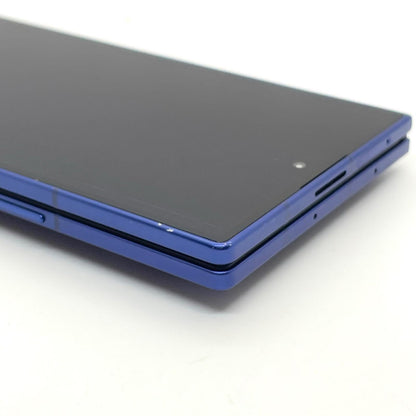 【全額返金保証】【最速発送】SAMSUNG Galaxy Z Fold7 256GB Blue Shadow au SIMフリー SCG34 白ロム 動作確認済