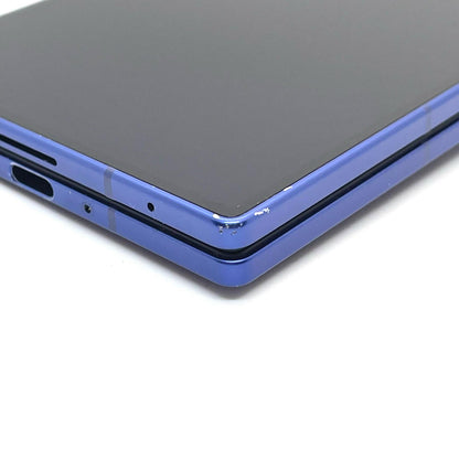【全額返金保証】【最速発送】SAMSUNG Galaxy Z Fold7 256GB Blue Shadow au SIMフリー SCG34 白ロム 動作確認済