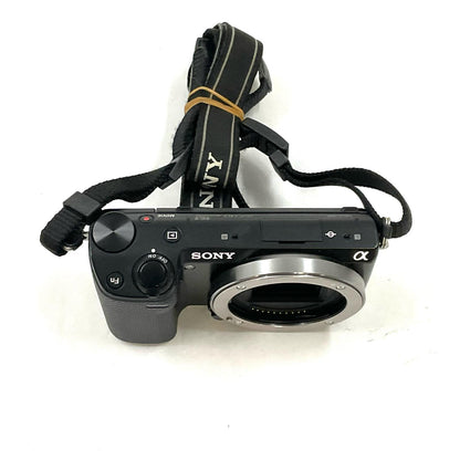 【最速発送】Sony デジタル一眼 α NEX-5R ボディ ブラック【難有】