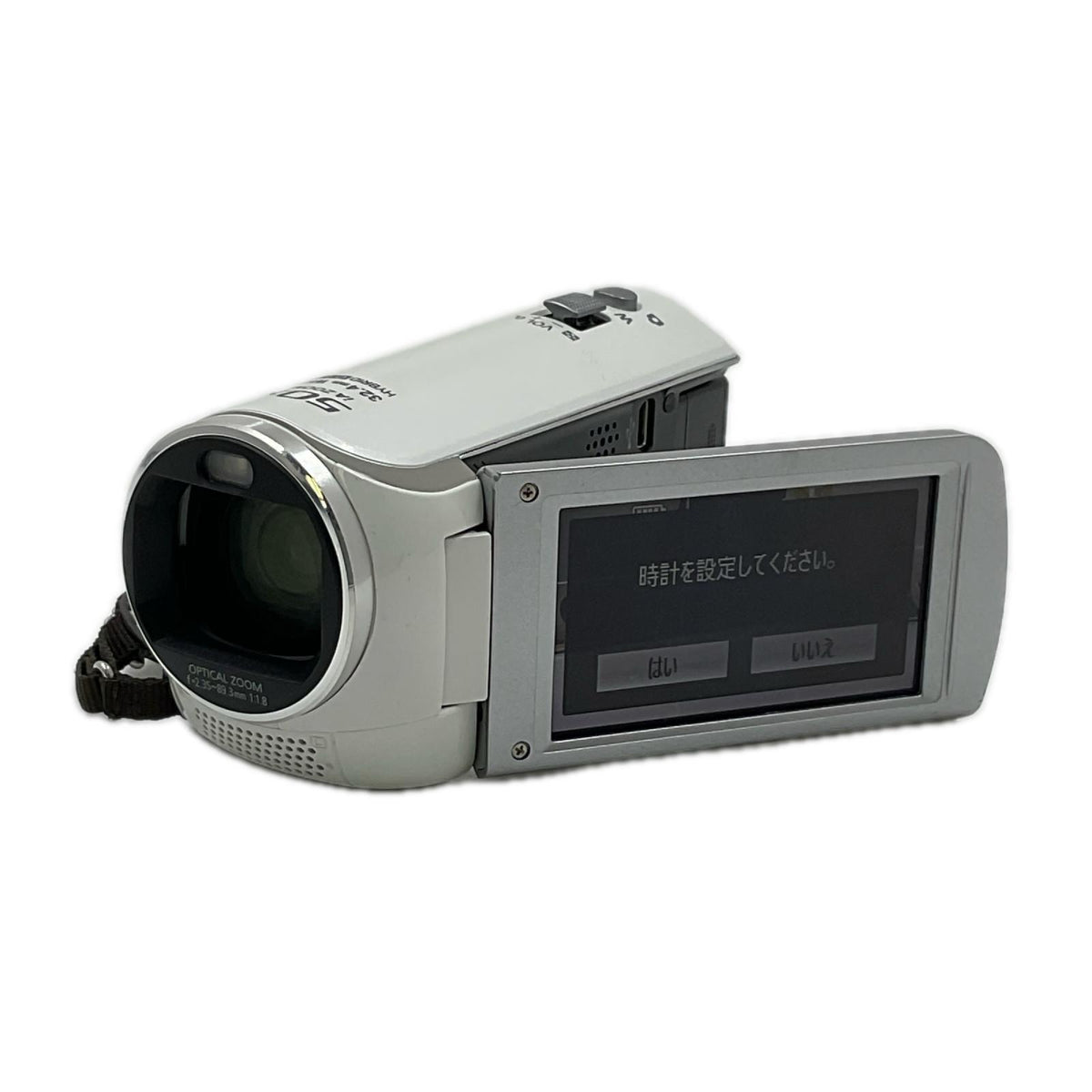 【全額返金保証】【最速発送】Panasonic HC-V300M-W [パールホワイト] 美品 動作確認済