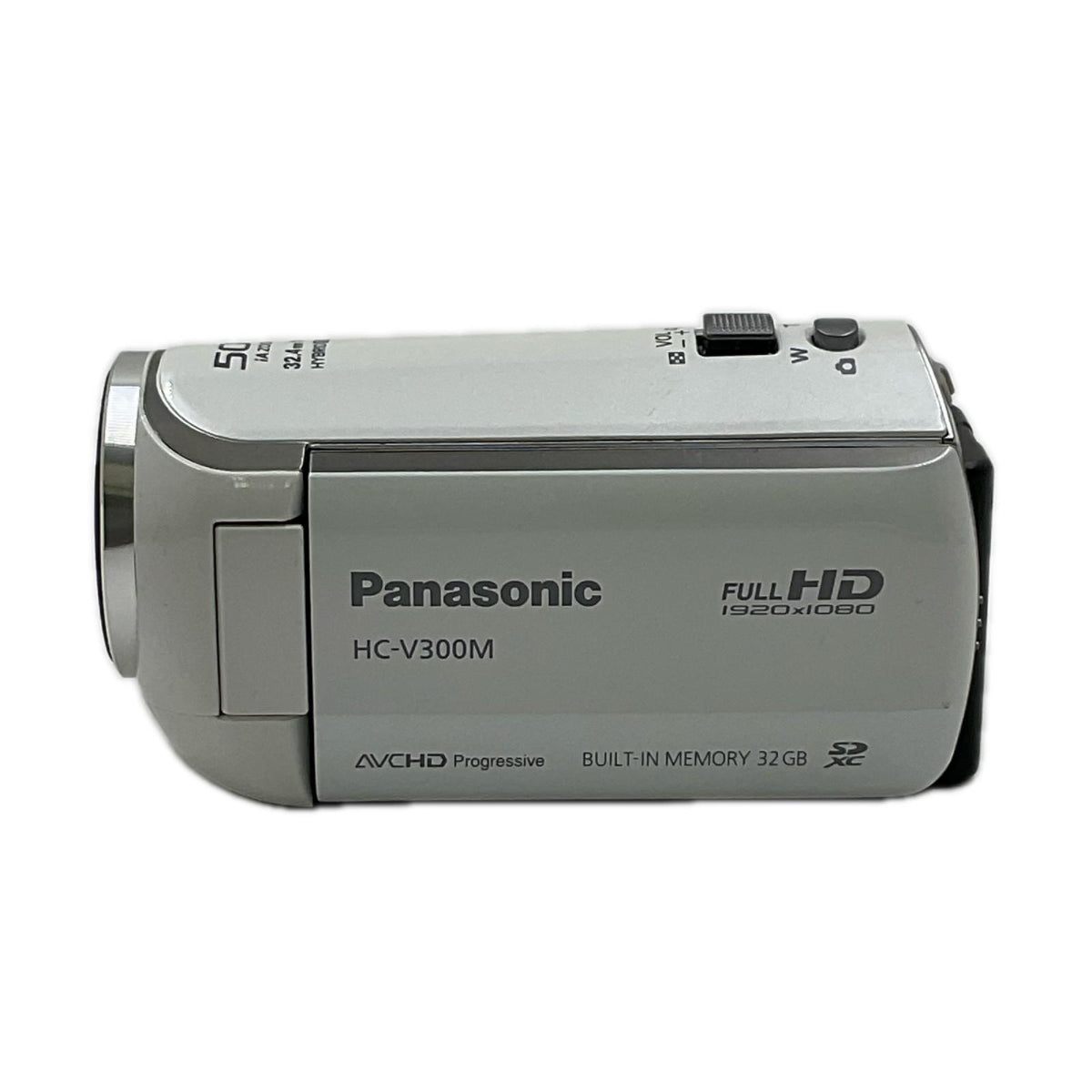【全額返金保証】【最速発送】Panasonic HC-V300M-W [パールホワイト] 美品 動作確認済