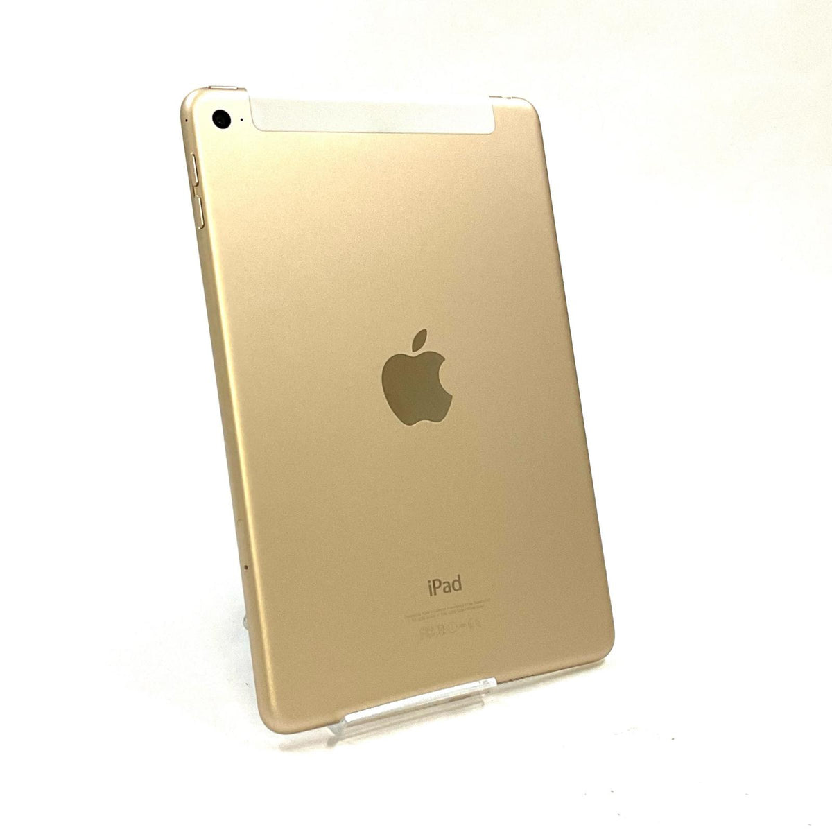 【最速発送】Apple iPad mini 7.9インチ 第4世代 16GB ゴールド WiFi+Cellular au 白ロム【難有】