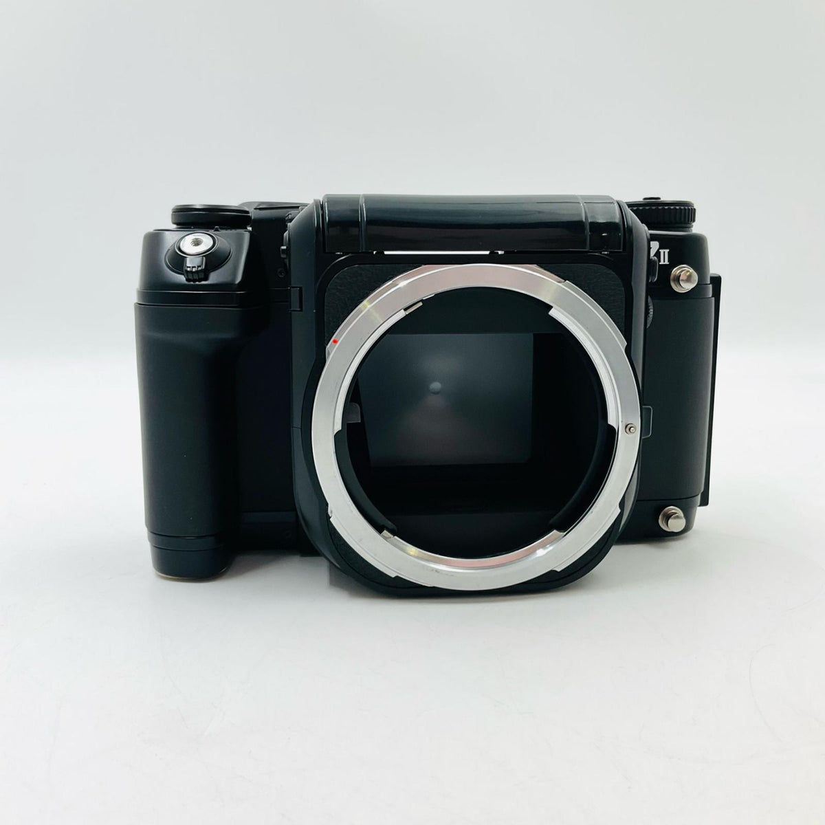 【全額返金保証】【最速発送】PENTAX 67II ボディ AEプリズムファインダー 美品 動作確認済