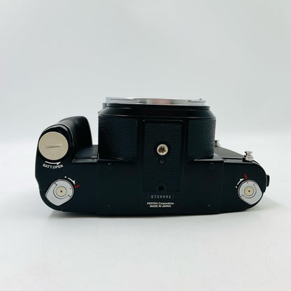 【全額返金保証】【最速発送】PENTAX 67II ボディ AEプリズムファインダー 美品 動作確認済